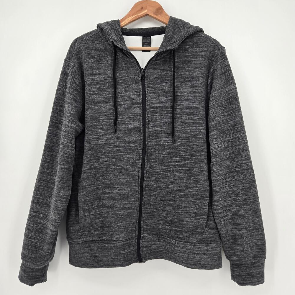 Cory Vines Ultra Soft Zip Hoodie Women’s S Gray Cozy Stretch Athleisure